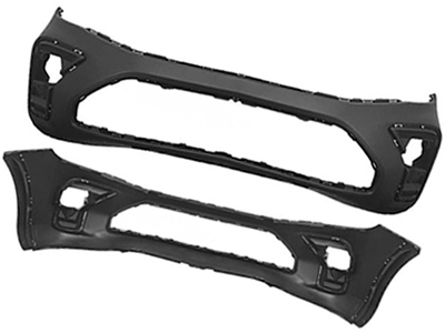 Parachoque dianteiro saveiro 23 preto liso