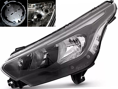 Farol Argo 17/23, Cronos 18/23 LE (C/Led 5 Polos H7 S/DRL)