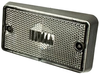 Lanterna Lateral Caminhão VW Cristal (Base Reta)