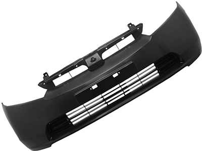 Parachoque dianteiro civic 07 08 c ressalto placa s milha