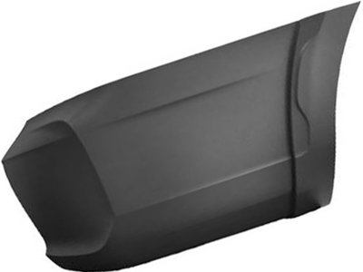 Ponteira Parachoque Saveiro 23/ TD (Preto Text., S/Sensor)