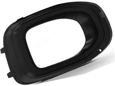 Grade Parachoque T-Cross 19/24 LD (C/Milha, Moldura Preta)