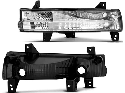 Lanterna parachoque compass 16 21 cristal de daylight