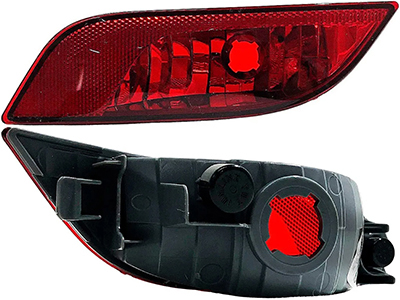 Lanterna parachoque compass 16 vermelha te c funcao