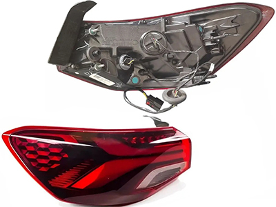 Lanterna onix sedan 20 bicolor te canto c led