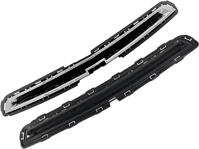 Grade cobalt 12 15 superior friso cromado