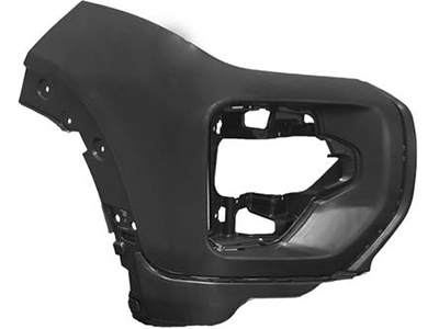 Parachoque dianteiro strada 23 ld preto liso