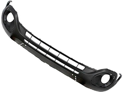 Parachoque dianteiro toro 19 21 preto liso inferior