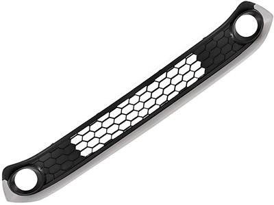 Grade parachoque argo 17 22 central c friso prata