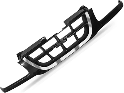 Grade s 10 blazer 99 00 preta moldura cromada