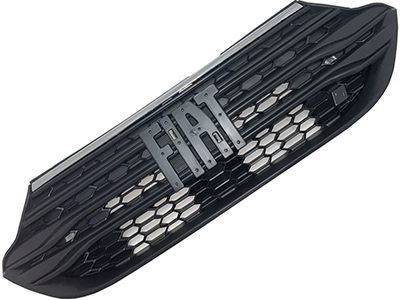 Grade Strada 20/ (Preta - S/Emblema - C/Friso Cromado)