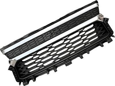 Grade S-10 21/24 (Preta - C/Friso Cromado)