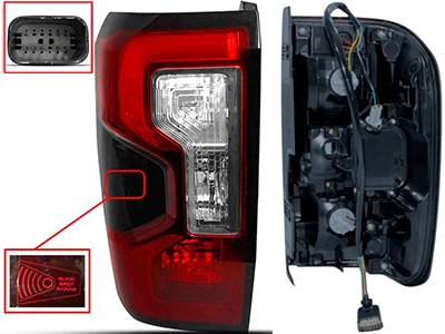 Lanterna Ranger 24/ Fumê TE (C/Led - 8 Pinos)