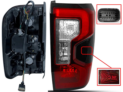 Lanterna ranger 24 fume td c led 8 pinos