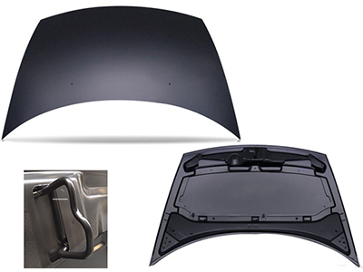 Capô C3 03/12 (Com Fecho Curvado)