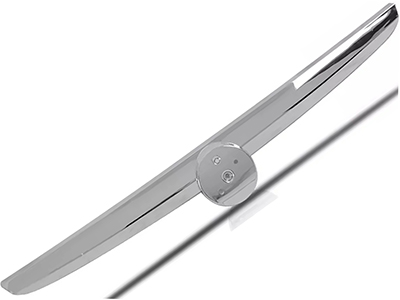 Grade punto 13 cromada friso superior parachoque