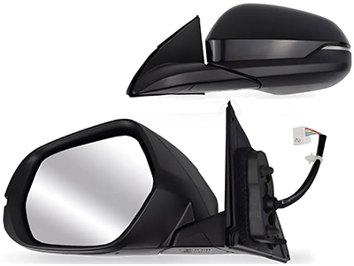 Retrovisor ext hr v 15 21 le c c eletrico preto c seta