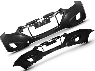 Parachoque dianteiro ix35 10 15 preto liso