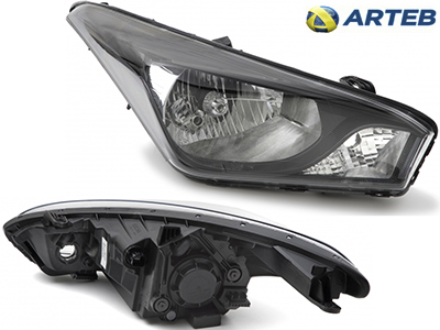 Farol hb20 12 19 ld mascara negra s led texturizado