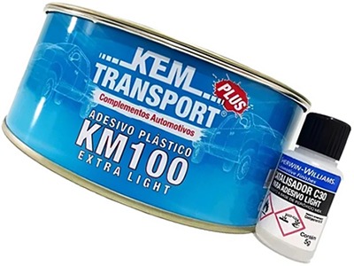 Massa Plástica Extra Light C/Catalisador (495 Gramas)