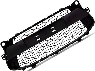 Grade parachoque c3 13 21 central c friso preto