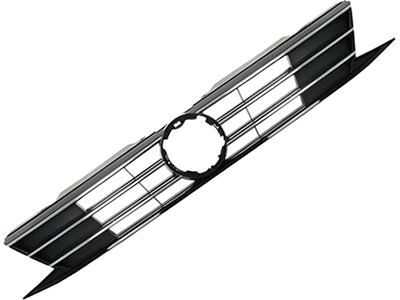 Grade jetta 15 18 preta c friso cromado