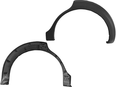 Moldura Paralama Mobi 16/ TD (Preto)