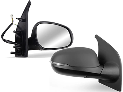 Retrovisor ext mobi 16 ld c c eletrico preto c seta