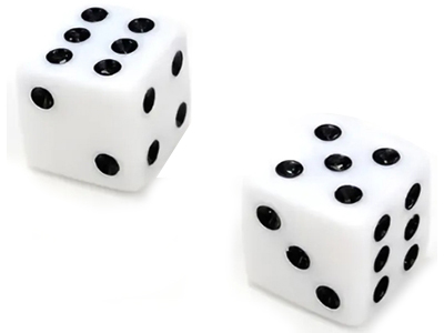 Tampa Válvula Ventil Pneu Dadinho Branco (Jogo 2 Peças)