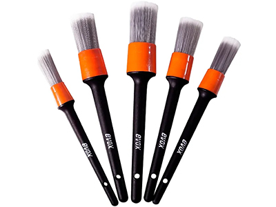 Kit 5 pinceis detalhamento automotivo partes internas