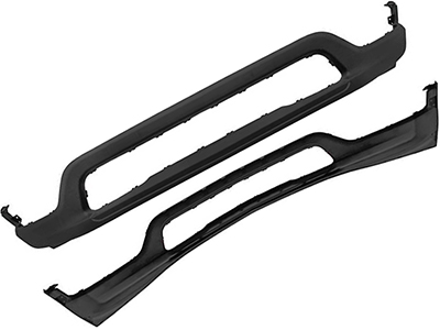 Parachoque Dianteiro Compass 16/21 (Preto, Inferior, Flex)