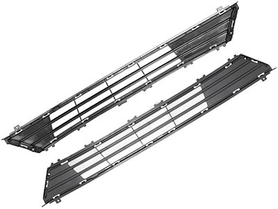 Grade Parachoque Fusion 17/ Central (Black Piano)