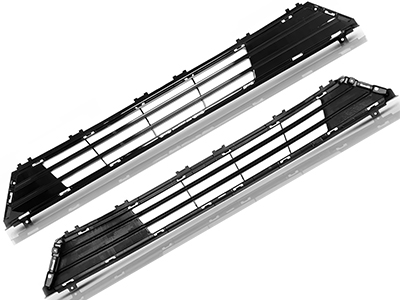 Grade Parachoque Fusion 17/ Central (Preta Texturizada)