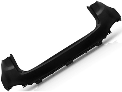 Parachoque Traseiro iX35 10/ (Preto Liso - Superior)