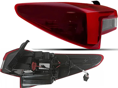 Lanterna HB20 Sedan 23/ Bicolor TE (Canto - C/Led)