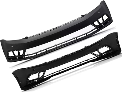 Parachoque Dianteiro Jetta 15/18 (Preto Liso, C/Furo Sensor)