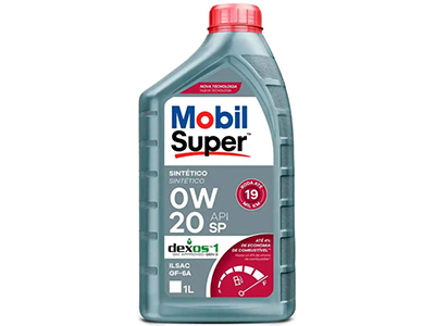 Óleo Motor Mobil Sintético 0W20 (1 Litro)