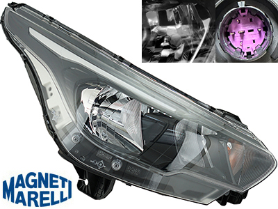 Farol argo cronos 24 ld s led 5 polos h15 c drl
