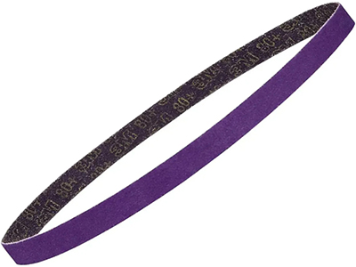 Correia Cinta Abrasiva Purple 3M Grão 80 (12.7mm x 457.2mm)