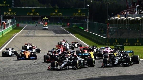 largada em Spa