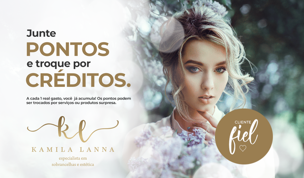 Kamila Lanna Especialista em Sobrancelhas e Estética