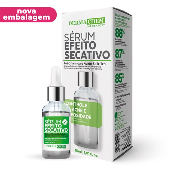 SERUM FACIAL DERMACHEM EFEITO SECATIVO 30ML