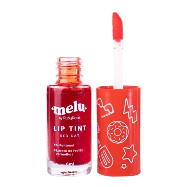 LIP TINT MELU RUBY ROSE RED DAY