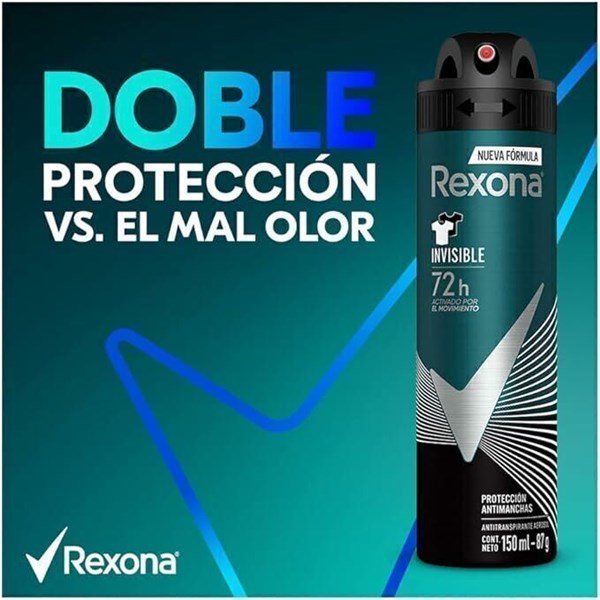 DES REXONA MEN INVISIBLE 72H