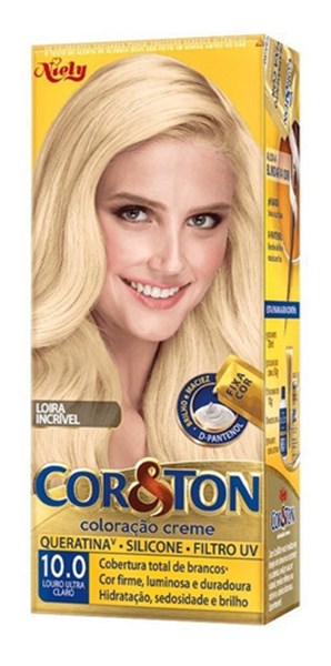 TINTA COR& TON 10.0 LOURO ULTRA CLARO
