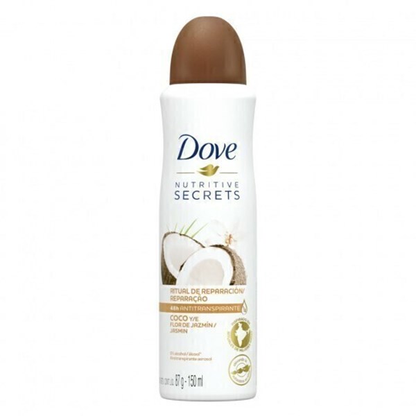 DESODORANTE DOVE ANTITRANSPIRANTE AEROSOL COCO 150ML