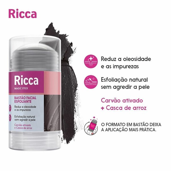 BASTAO ESFOLIANTE FACIAL RICCA