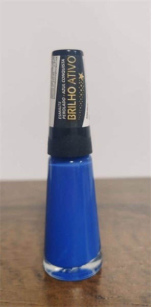 ESMALTE BRILHO ATIVO AZUL CONQUISTA