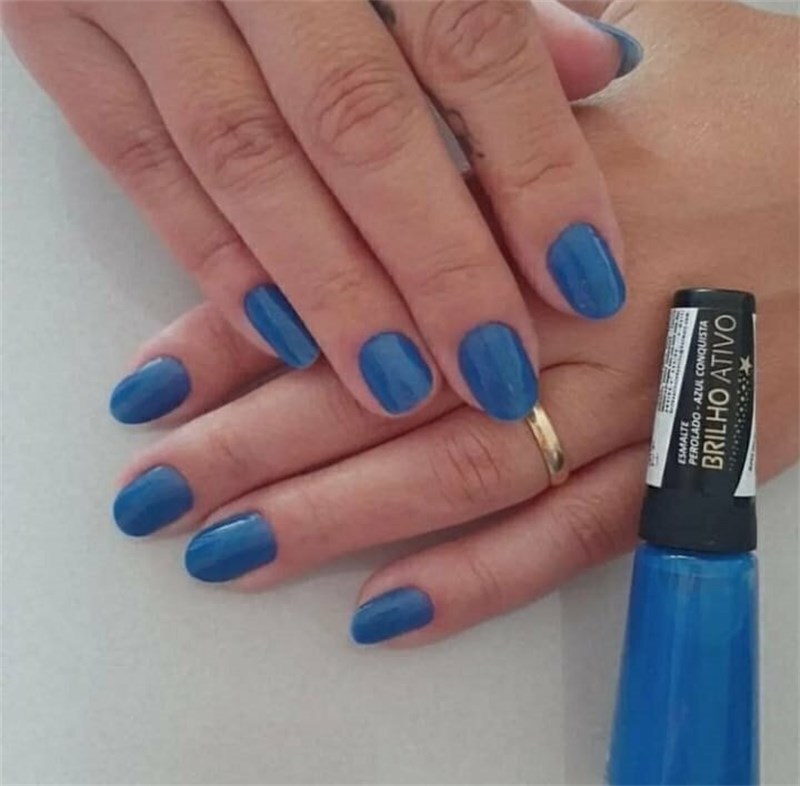 ESMALTE BRILHO ATIVO AZUL CONQUISTA