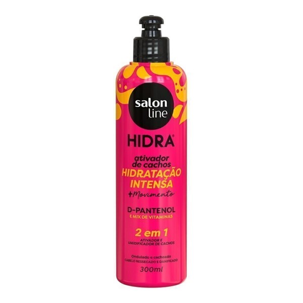 ATIVADOR DE CACHOS SALON LINE MIX FR VITAMINAS 300ML
